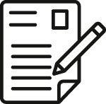 Asset 2 Symbol av anteckningsblock